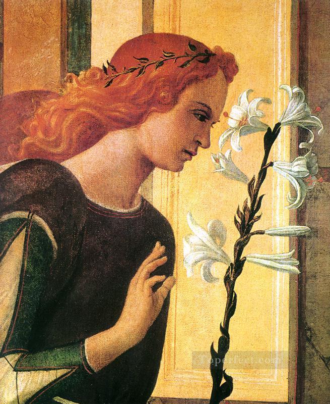 Angel announcing Renaissance Giovanni Bellini Oil Paintings